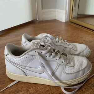 White Nike Air Forces